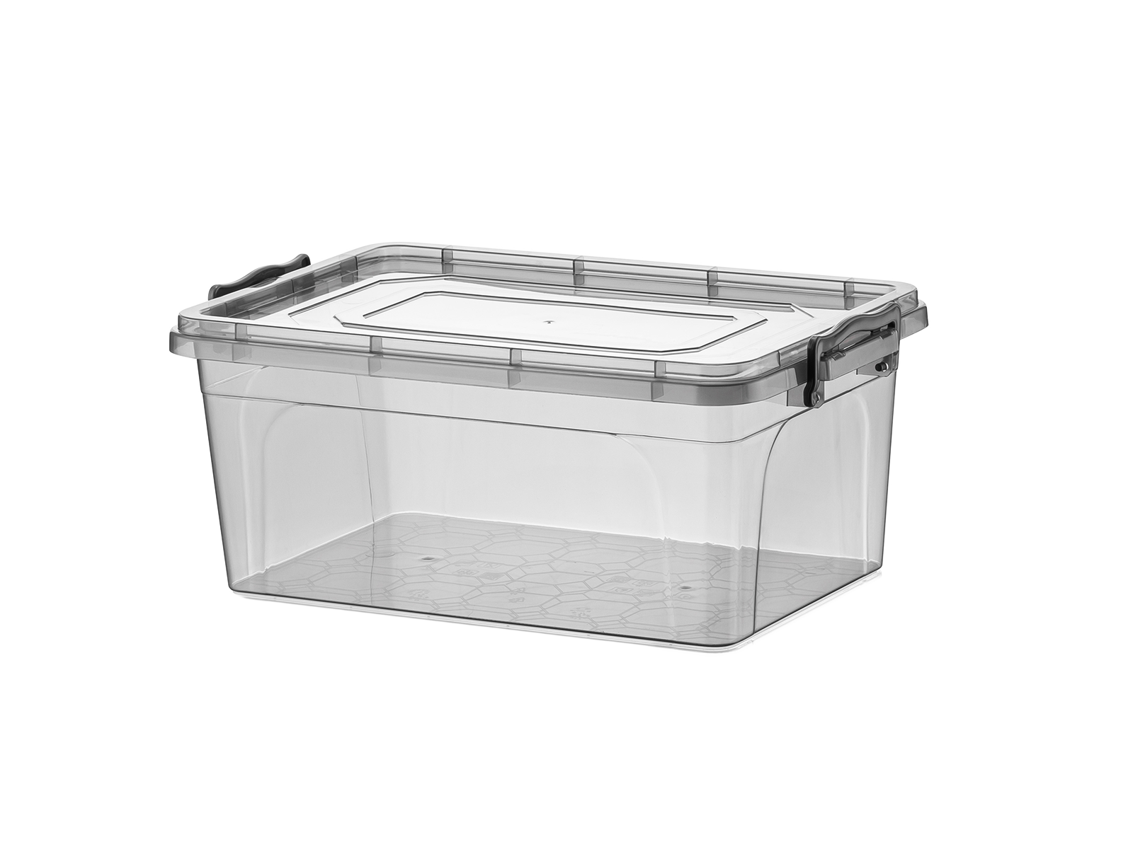 Mega Boîte De Rangement Avec Couvercle Refermable 15 Litres (28X42X18Cm)