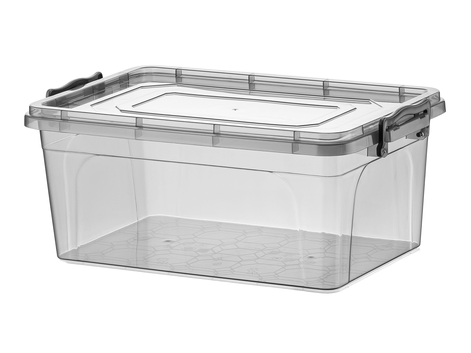 Mega Boîte De Rangement Avec Couvercle Refermable 30 Litres (28X47X30,5Cm)