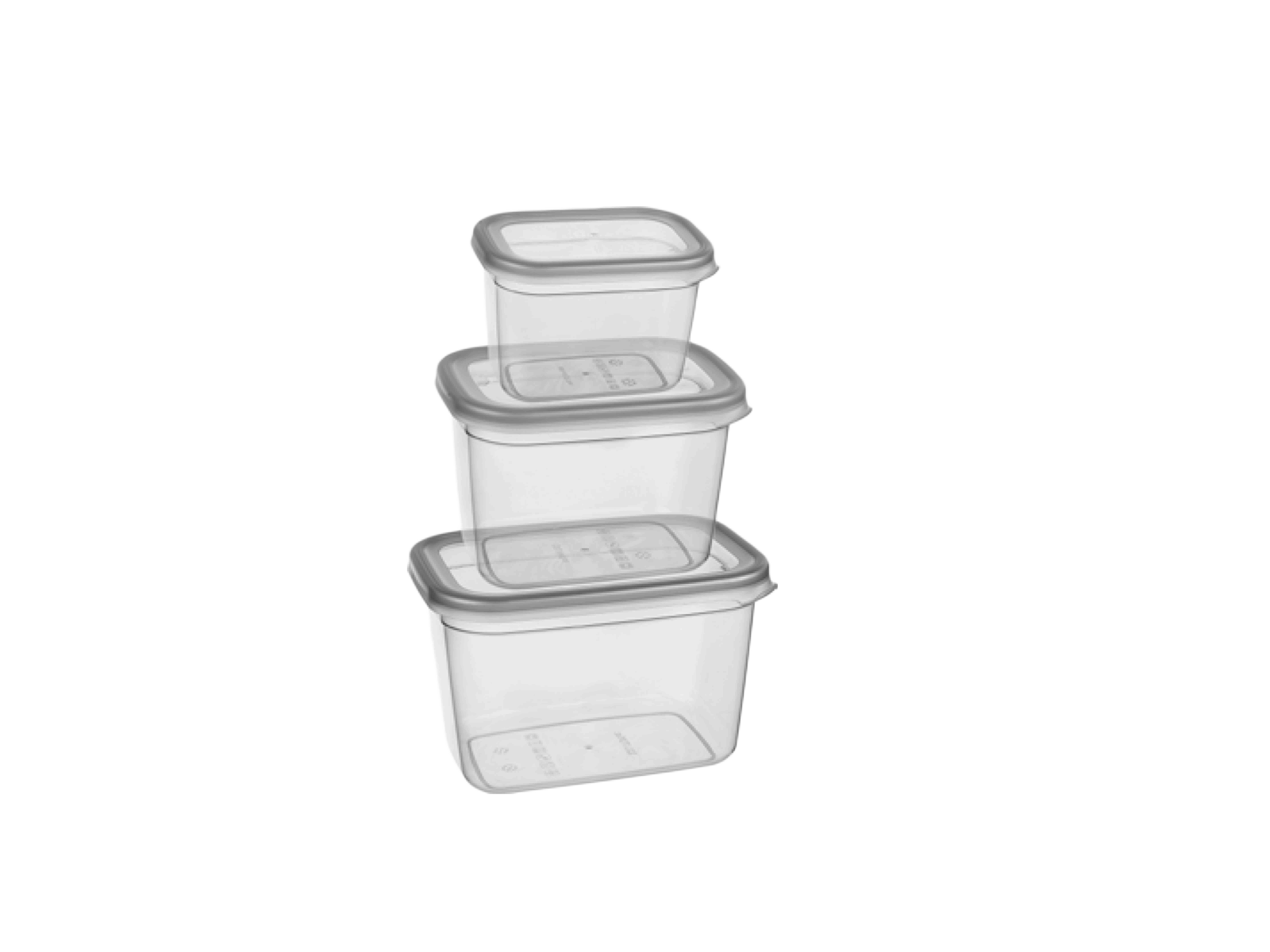 Square Food Container 0.55LIT (11x11x9cm)